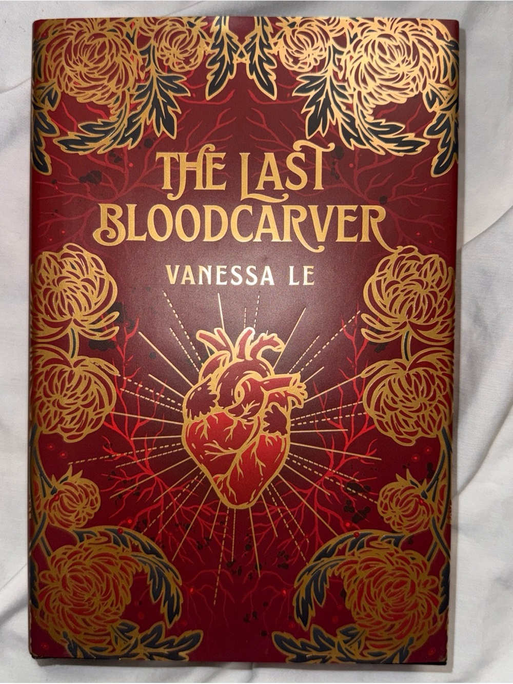 THE LAST BLOODCARVER Vanessa Le,  Owlcrate Ed., Signed, Reverse DJ, Dec. Edges